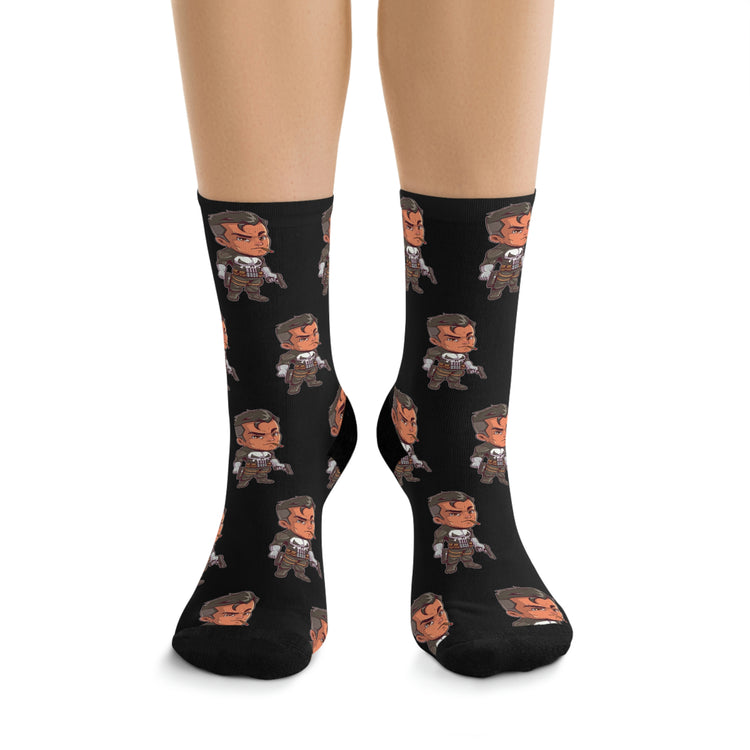 The Punisher, Small Stars Socks - Fandom-Made