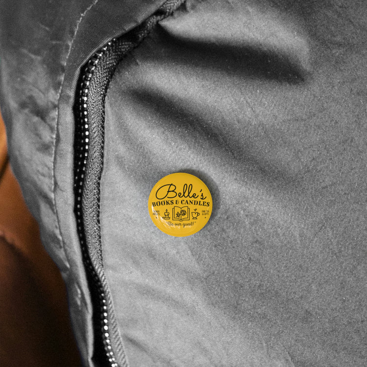 Belle's Books and Candles Pin - Fandom-Made