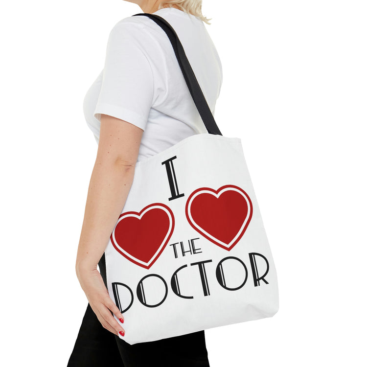 I Love Love The Doctor Tote Bag - Fandom-Made