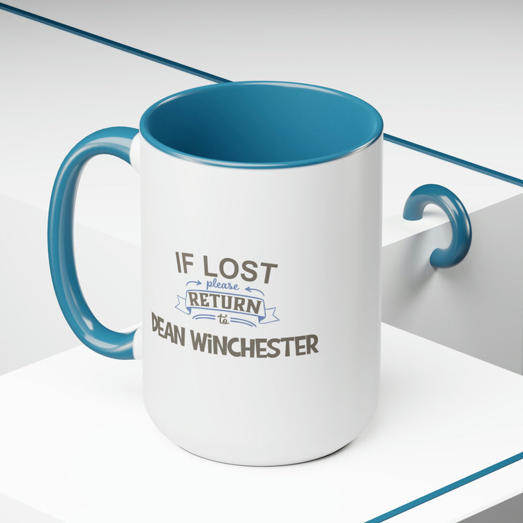 If Lost Return To Dean Winchester Mug - Fandom-Made