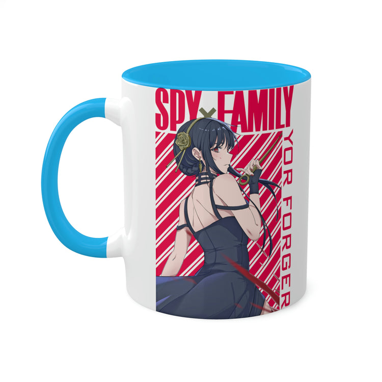 Yor Forger Colorful Mug 11oz - Fandom-Made