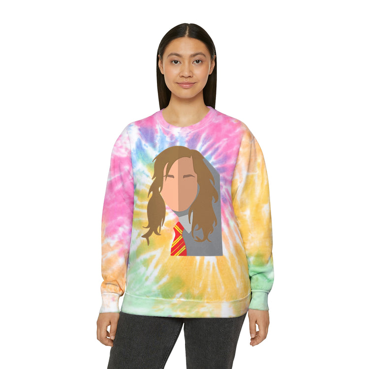 Hermione Granger Tie-Dye Sweatshirt - Fandom-Made