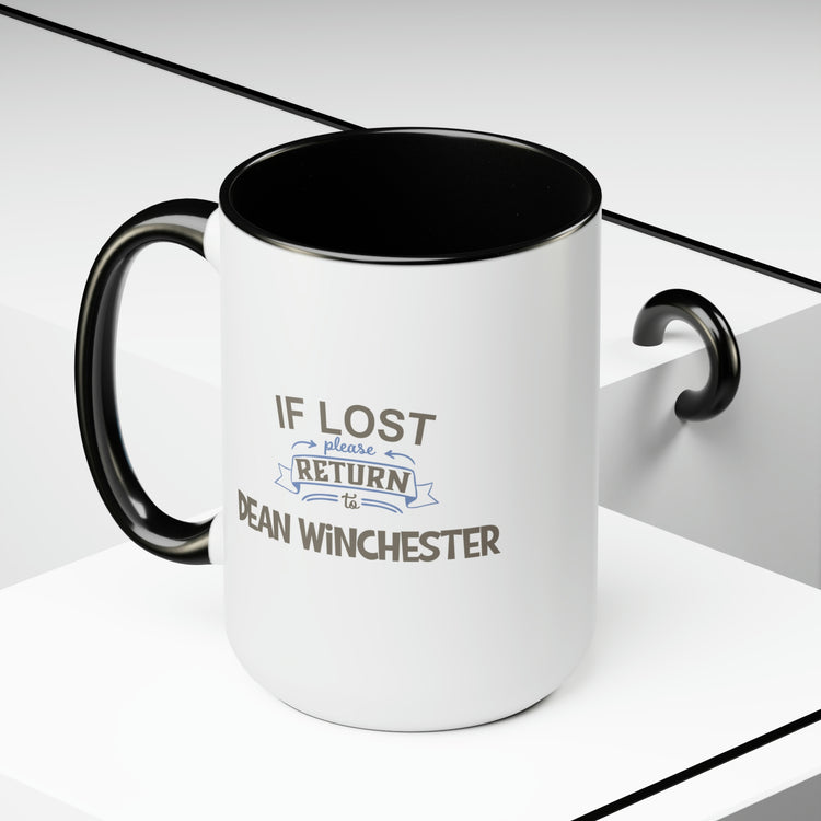 If Lost Return To Dean Winchester Mug - Fandom-Made