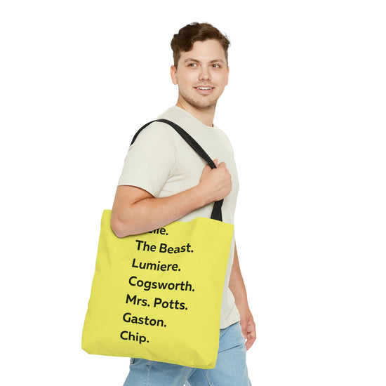 Beauty and the Beast Tote Bag - Fandom-Made
