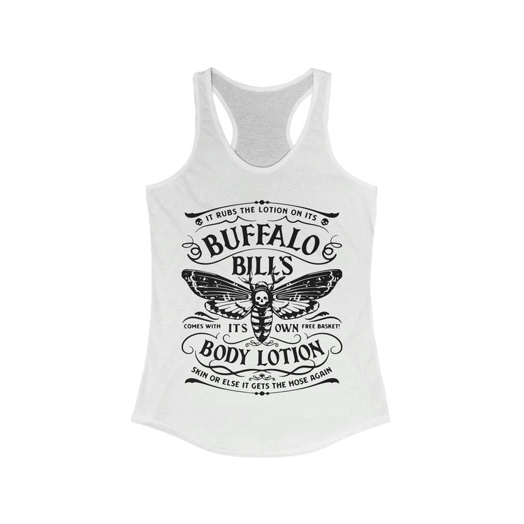 Buffalo Bills Body Lotion Racerback Tank - Fandom-Made