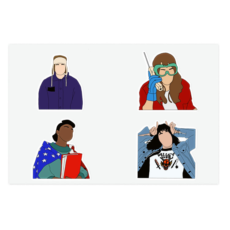 Stranger Things Sticker Sheets - Fandom-Made