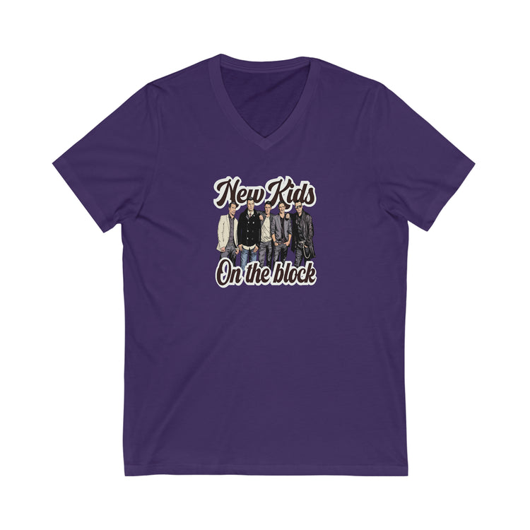 NKOTB Short Sleeve V-Neck Tee (guys) - Fandom-Made