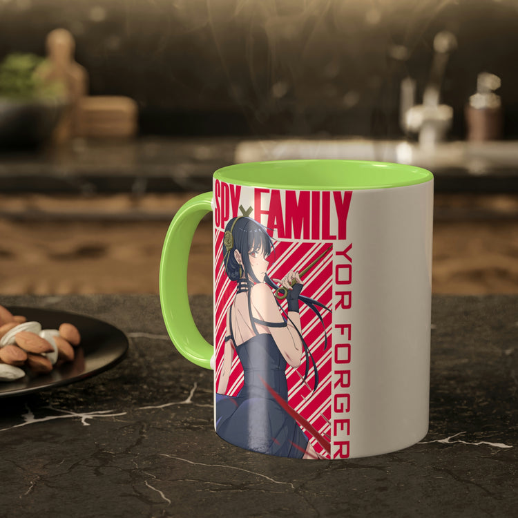 Yor Forger Colorful Mug 11oz - Fandom-Made