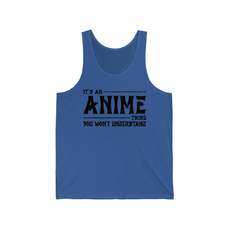 It's An Anime Thing Jersey Tank - Fandom-Made