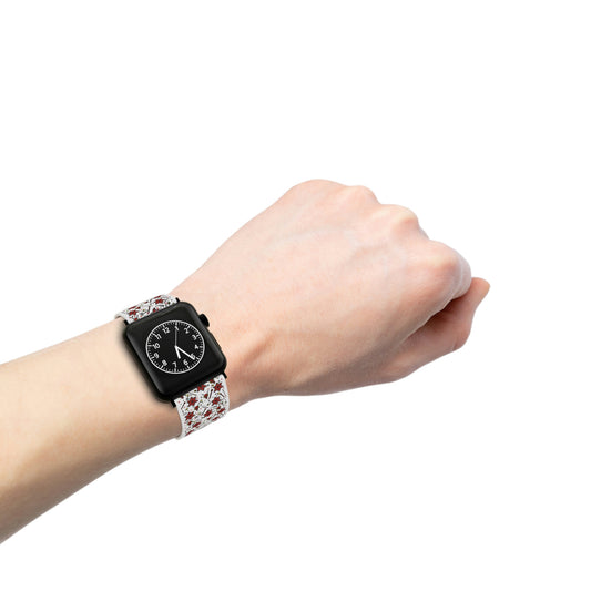 Stranger Things Hellfire Icons Apple Watch Band - Fandom-Made
