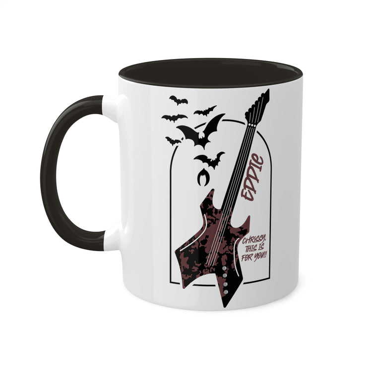 Eddie Munson Guitar Colorful Mug - Fandom-Made