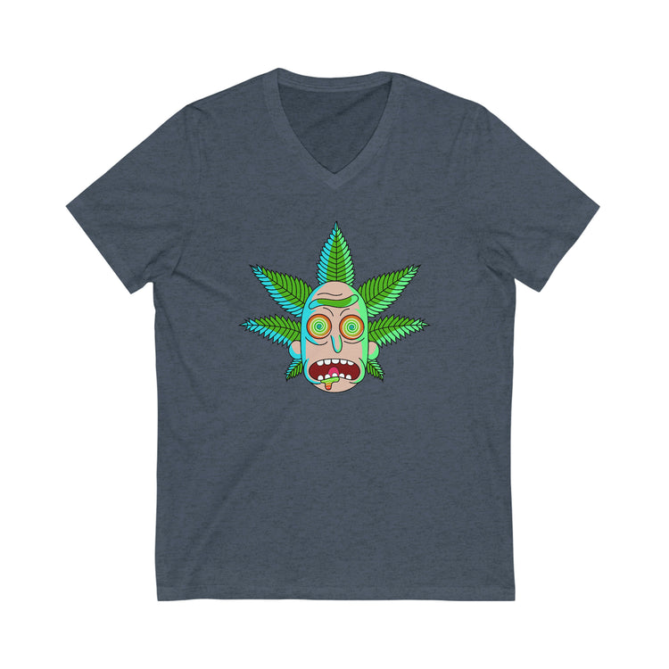 Rick Sanchez V-Neck Tee - Fandom-Made
