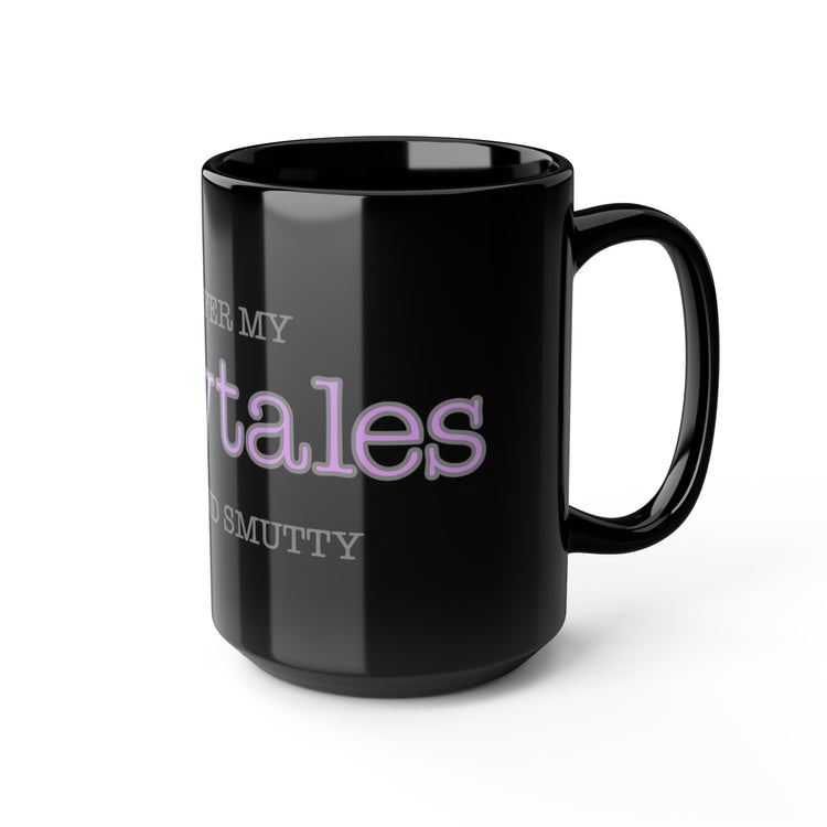 Fairytales Black Mug, 15oz - Fandom-Made