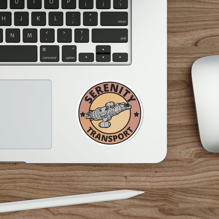 Serenity Transport Die-Cut Sticker - Fandom-Made