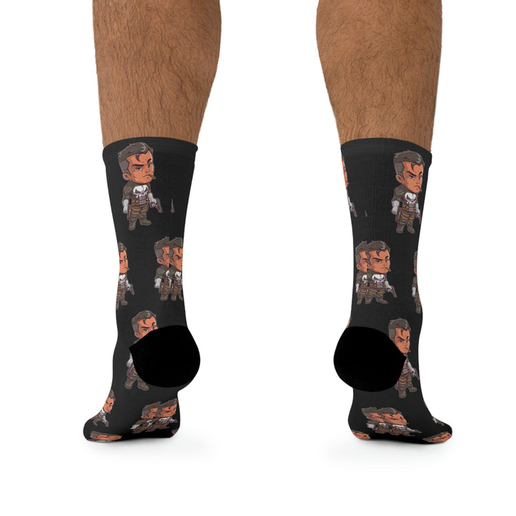 The Punisher, Small Stars Socks - Fandom-Made