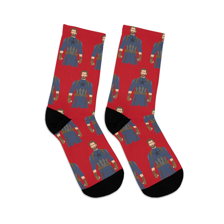 Captain America End Game Socks - Fandom-Made