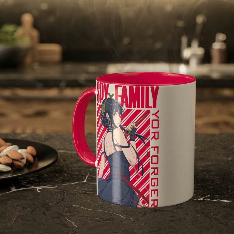 Yor Forger Colorful Mug 11oz - Fandom-Made