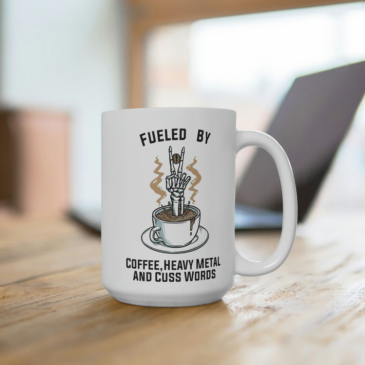 Fueled By Coffee Mug - Fandom-Made