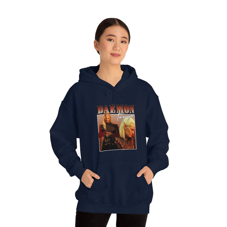 Daemon Targaryen Hooded Sweatshirt (retro) - Fandom-Made