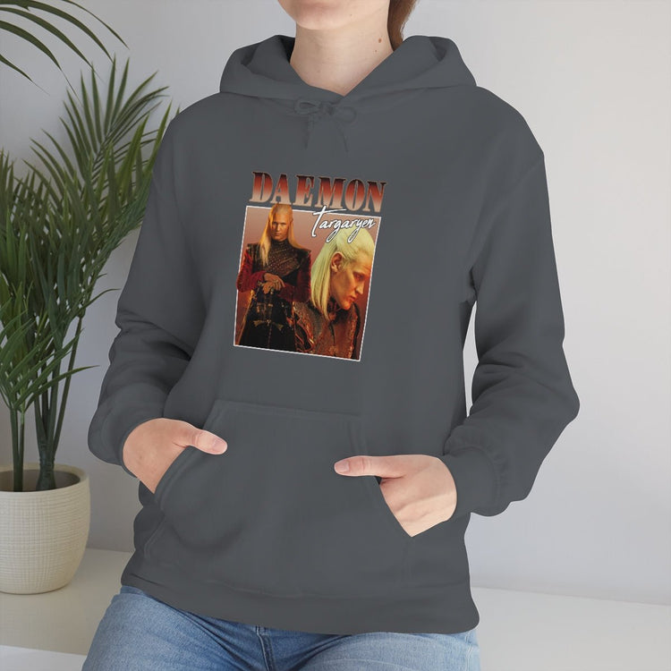 Daemon Targaryen Hooded Sweatshirt (retro) - Fandom-Made