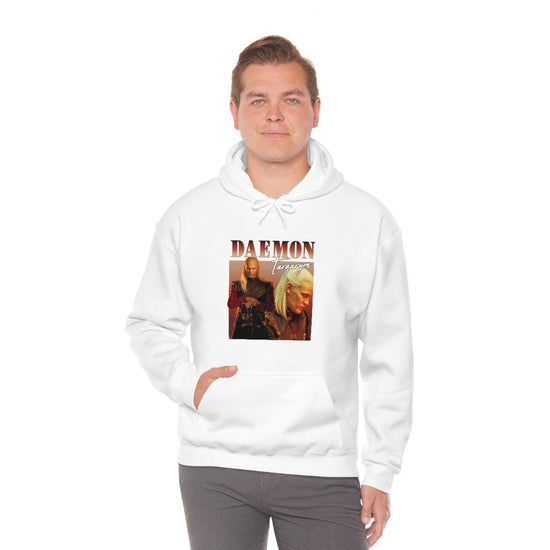 Daemon Targaryen Hooded Sweatshirt (retro) - Fandom-Made