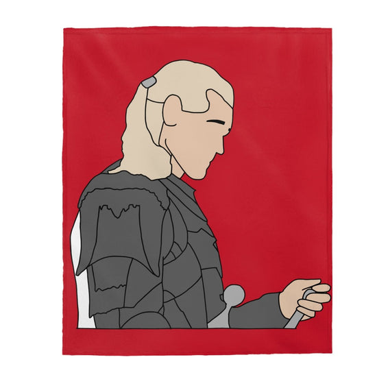 Daemon Targaryen Velveteen Plush Blanket - Fandom-Made