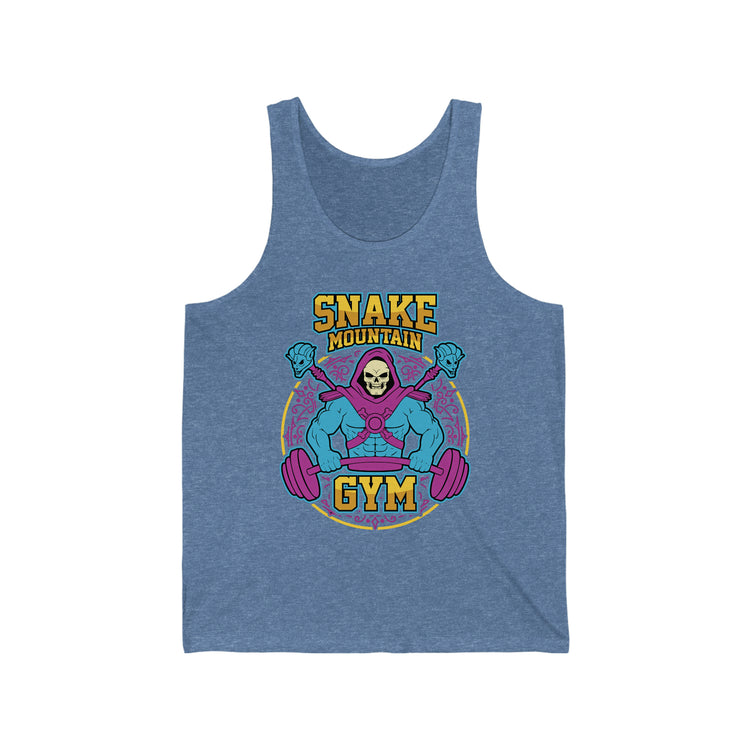 Snake Mountain Gym Jersey Tank - Fandom-Made