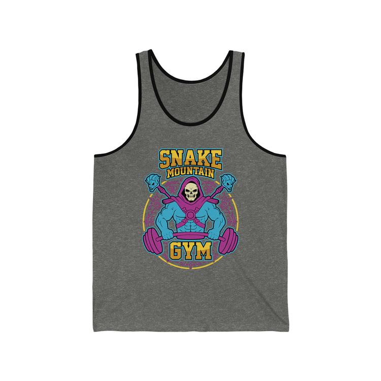 Snake Mountain Gym Jersey Tank - Fandom-Made