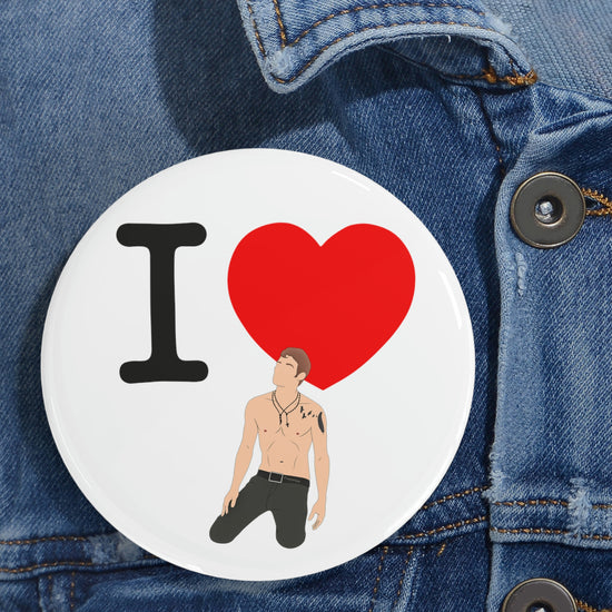 I Love Klaus Pins - Fandom-Made