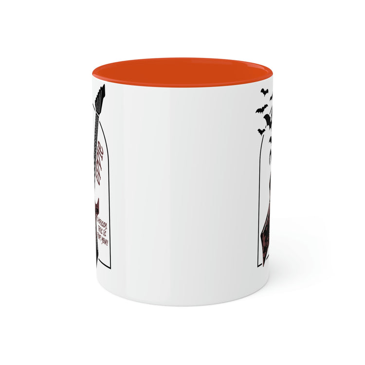 Eddie Munson Guitar Colorful Mug - Fandom-Made