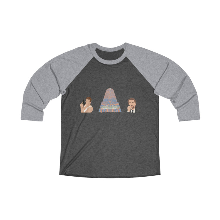 Die Hard Raglan Tee - Fandom-Made