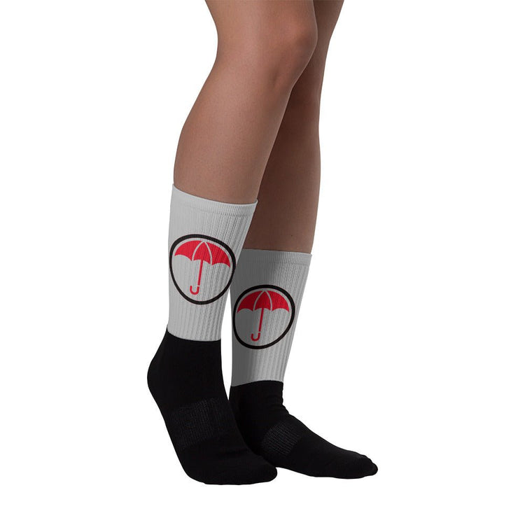 Diego Hargreeves Socks - Grey - Fandom-Made