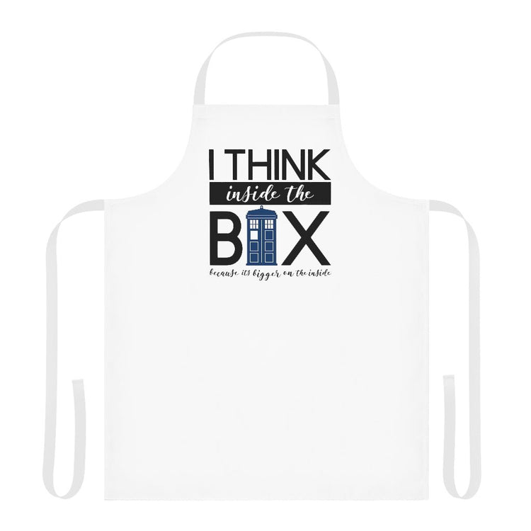 Doctor Who Apron - I Think Inside The Box - Fandom-Made
