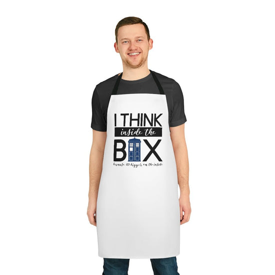 Doctor Who Apron - I Think Inside The Box - Fandom-Made