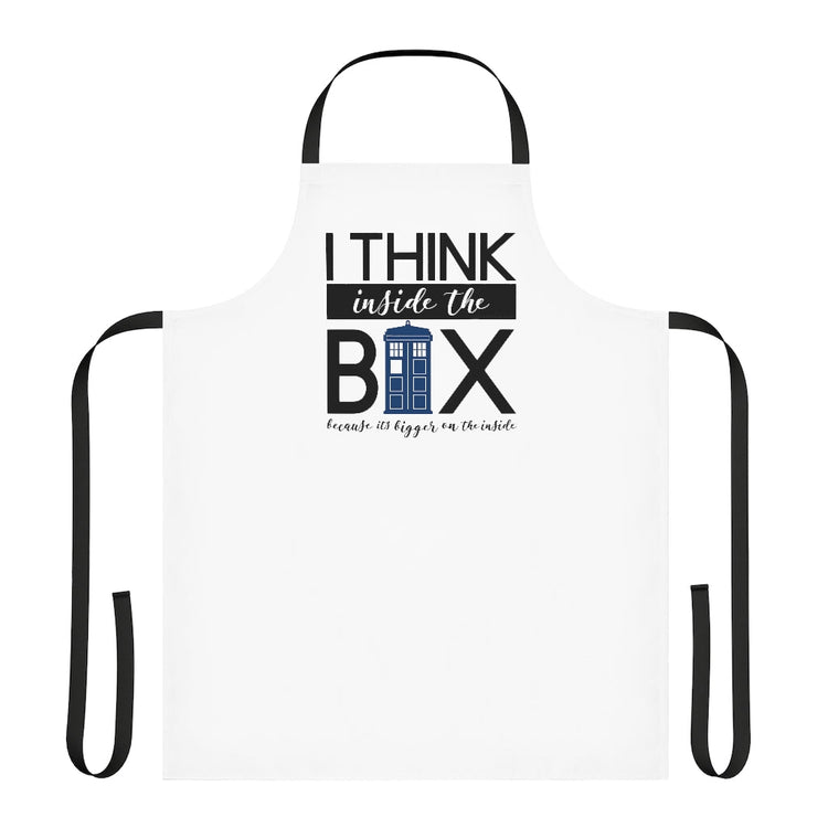 Doctor Who Apron - I Think Inside The Box - Fandom-Made
