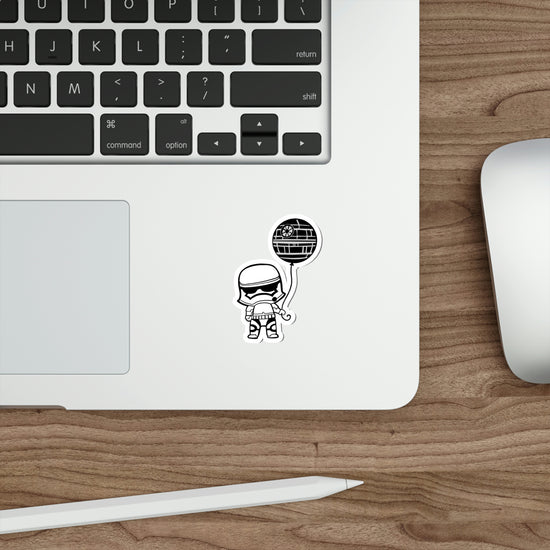 Storm Trooper Balloon Die-Cut Sticker - Fandom-Made