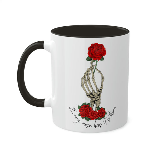 Every Rose, Has It's Thorn Colorful Mug - Fandom-Made