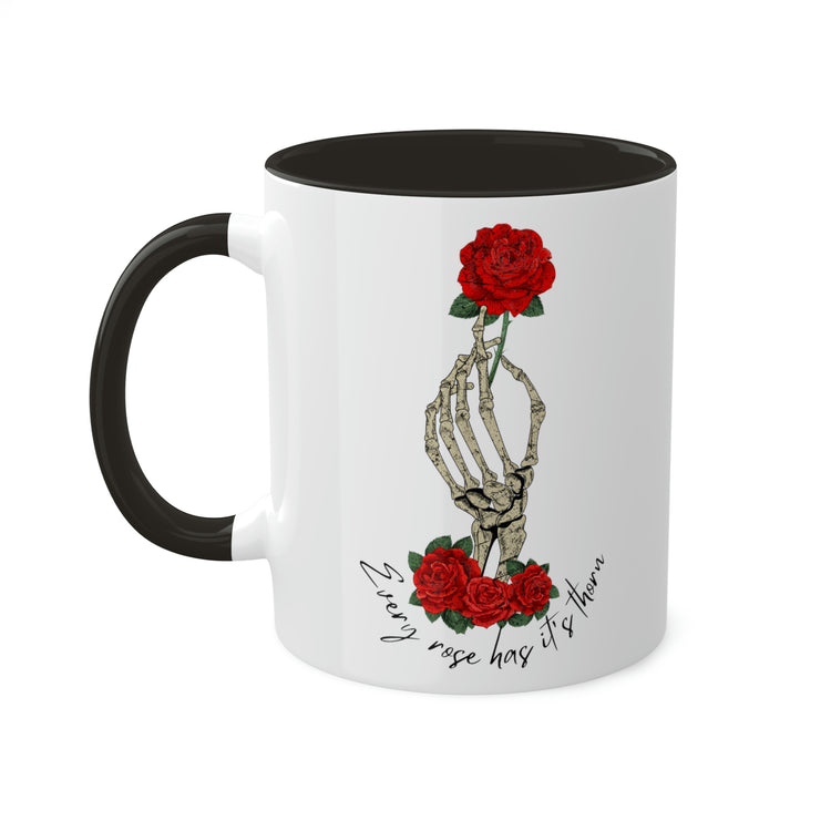 Every Rose, Has It's Thorn Colorful Mug - Fandom-Made