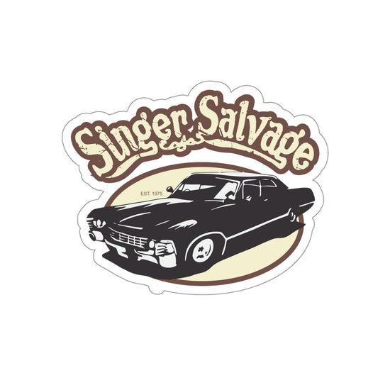 Singer Salvage Die-Cut Sticker - Fandom-Made