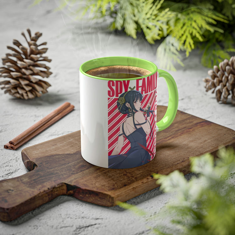 Yor Forger Colorful Mug 11oz - Fandom-Made