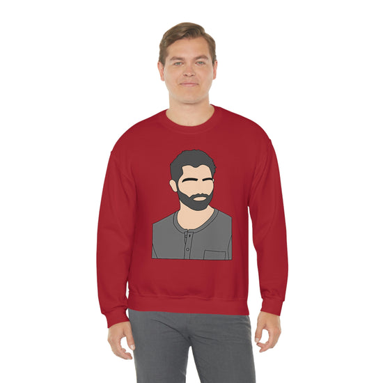 Derek Hale Sweatshirt (beard) - Fandom-Made