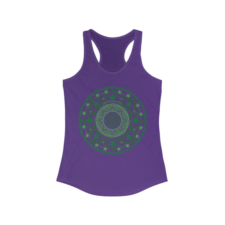 Weed Mandala Women's Tank - Fandom-Made