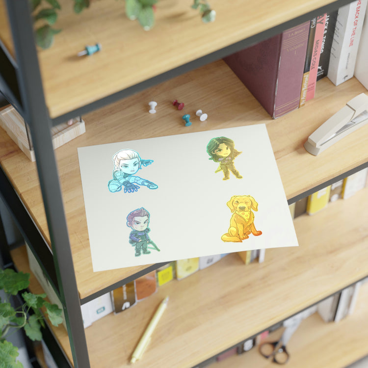 Hawkeye Sticker Sheets - Fandom-Made
