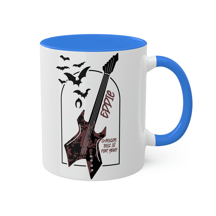 Eddie Munson Guitar Colorful Mug - Fandom-Made