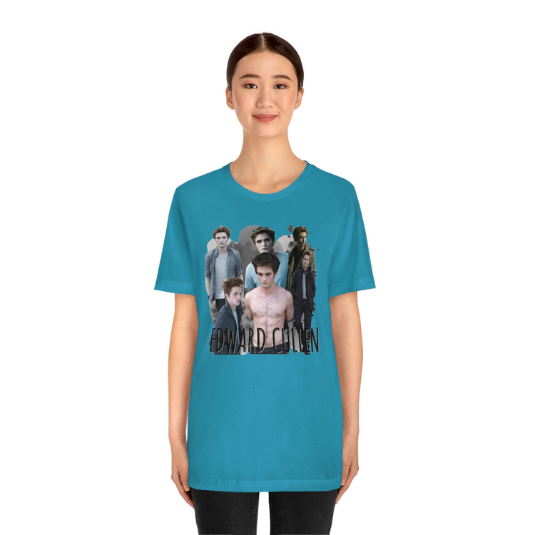Edward Cullen Collage Short Sleeve Tee - Fandom-Made