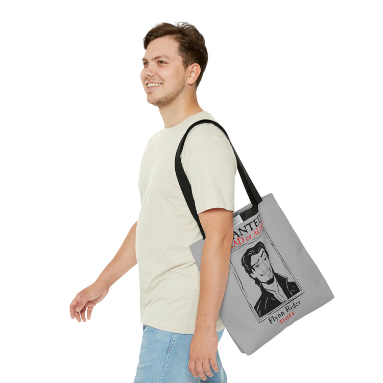 Wanted Flynn Rider Poster Tote Bag - Fandom-Made