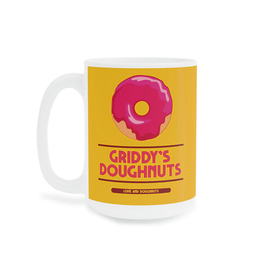 Griddy's Doughnuts Mugs - Fandom-Made