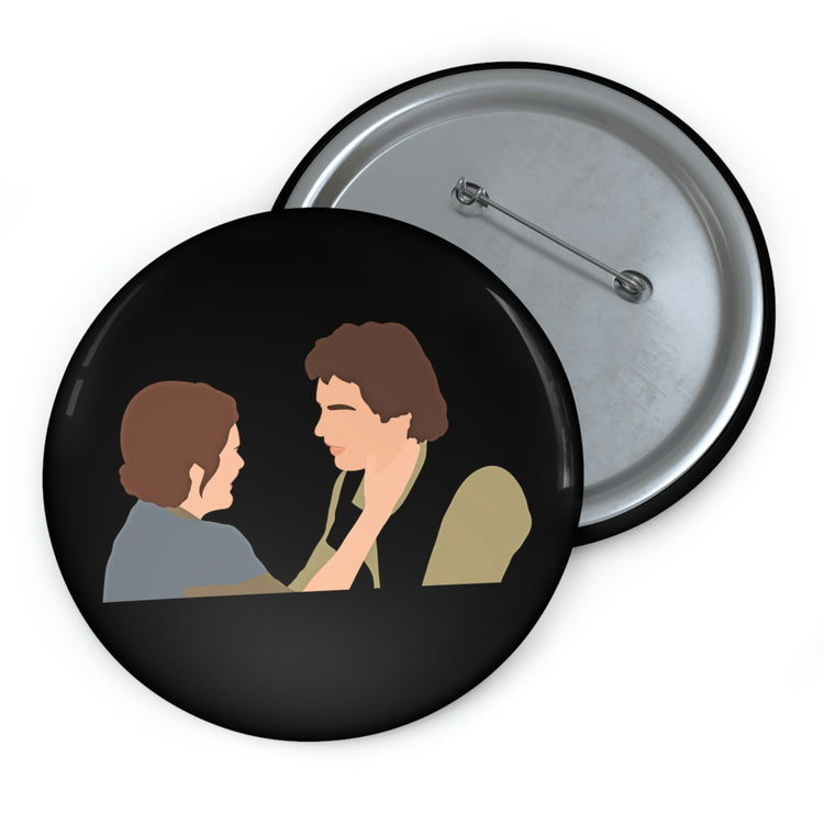 Leia and Han Button - Fandom-Made