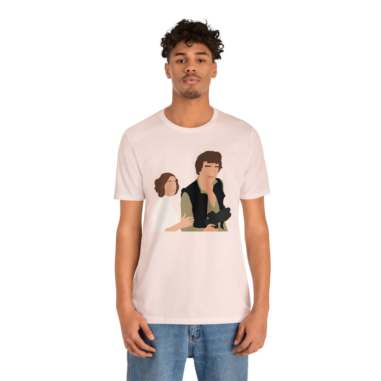Princess Leia, Han Solo Tee - Fandom-Made