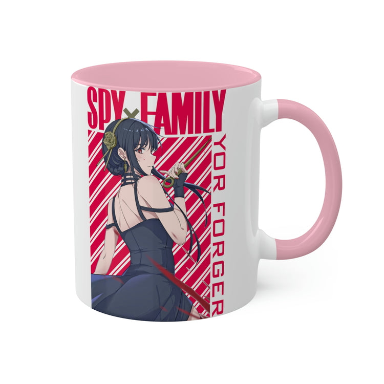 Yor Forger Colorful Mug 11oz - Fandom-Made